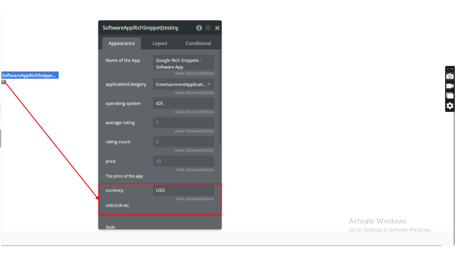 Image without caption