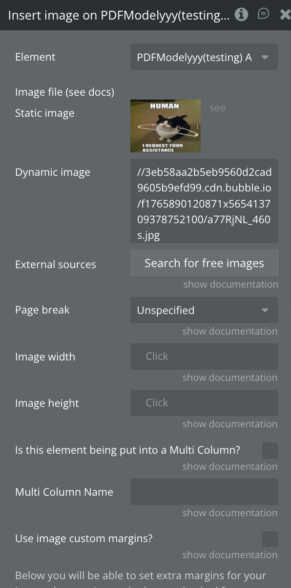 Image without caption