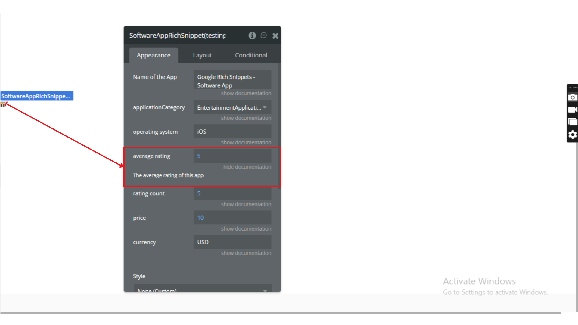 Image without caption