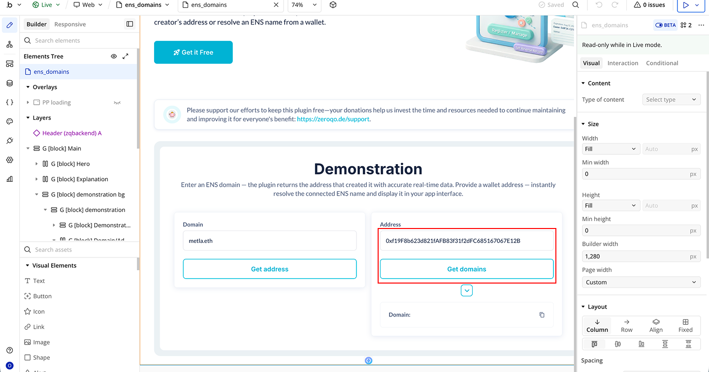 Image without caption