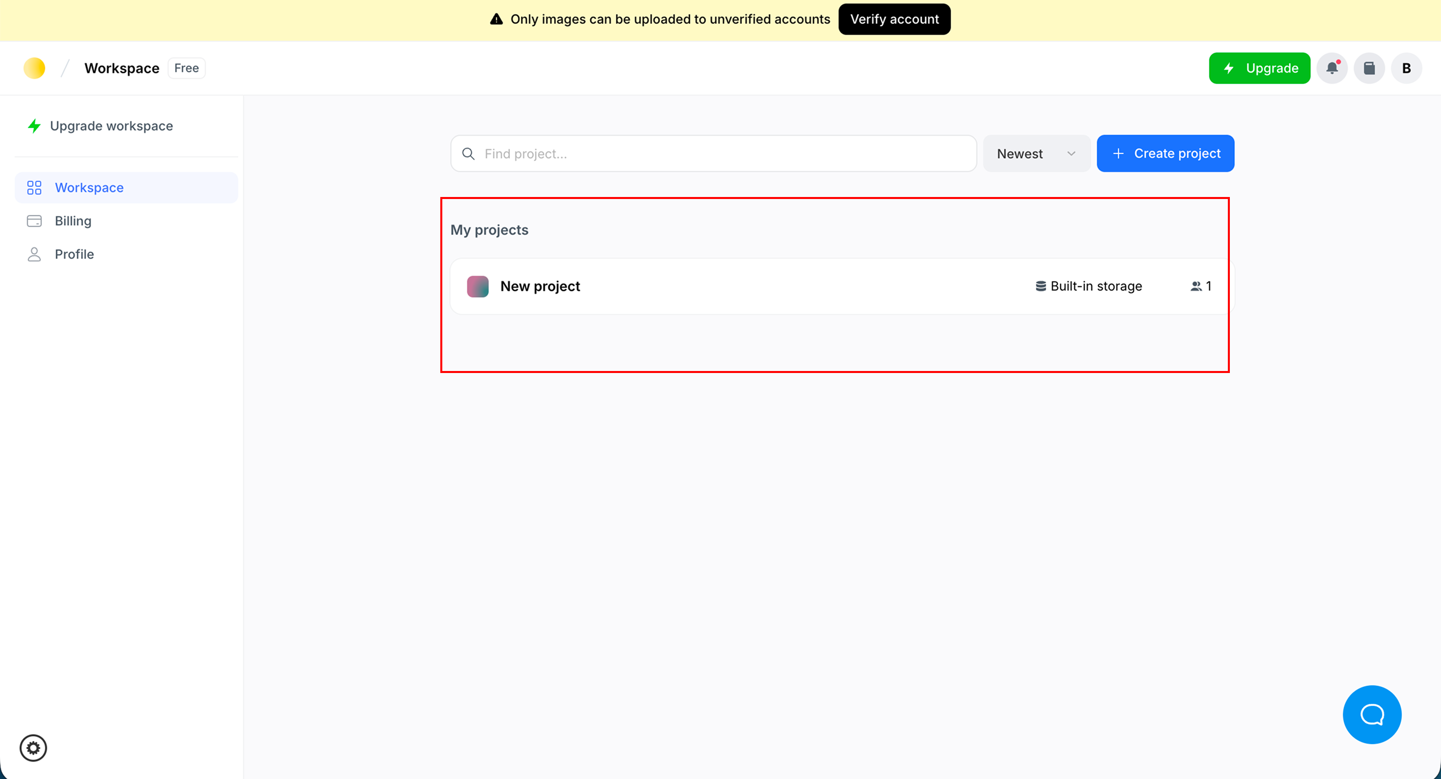 Image without caption