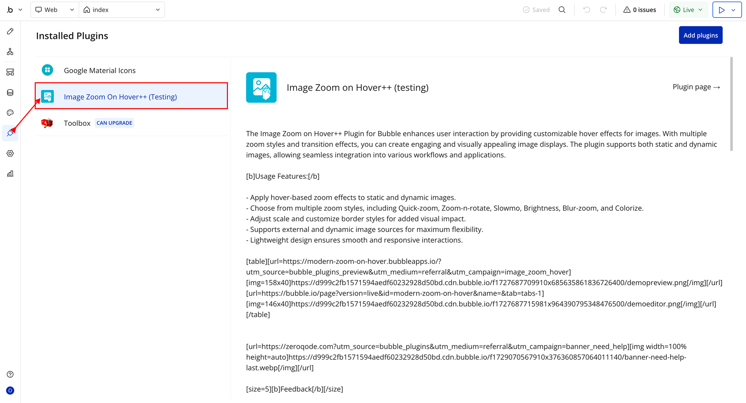 Image without caption