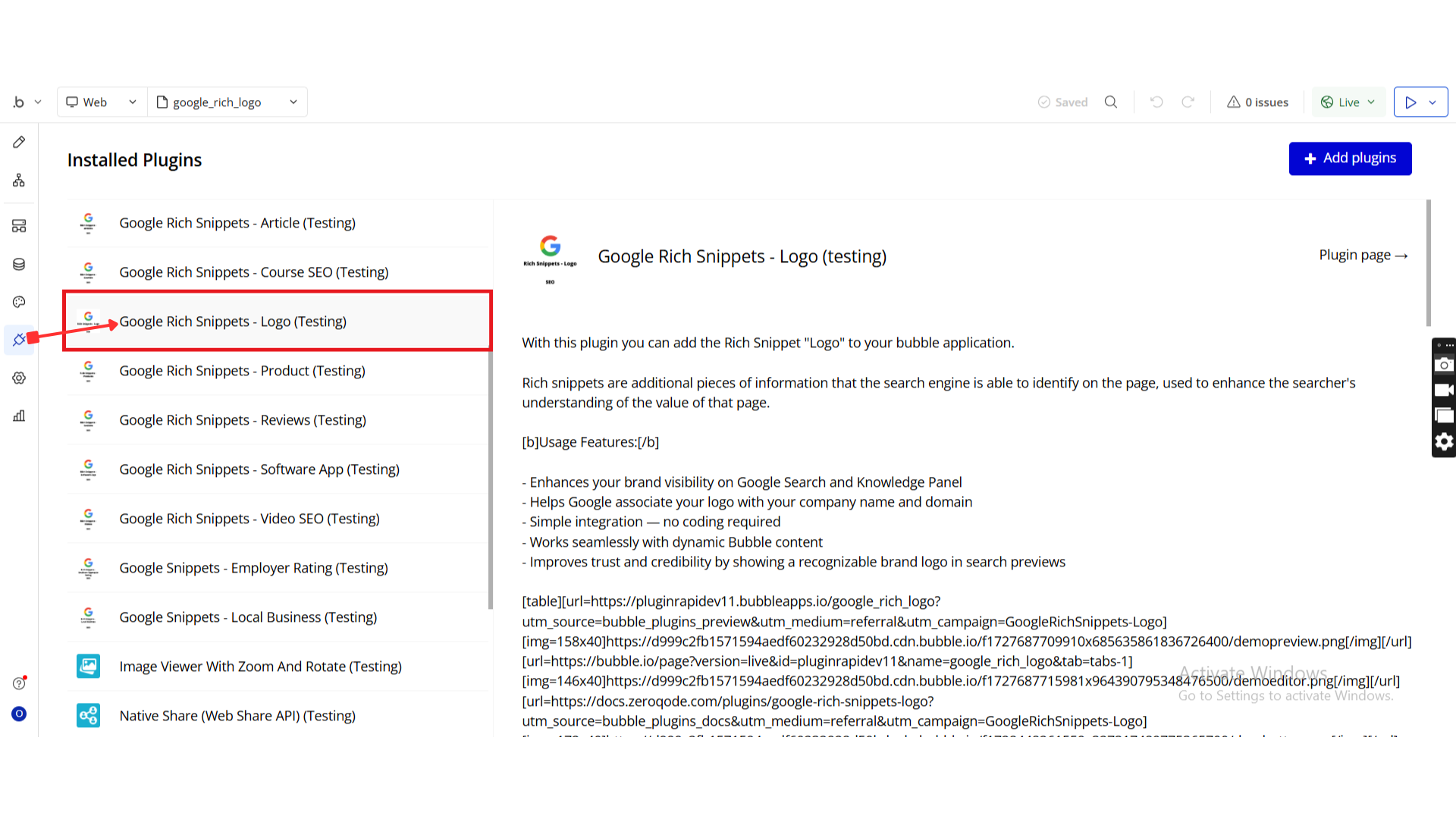 Image without caption