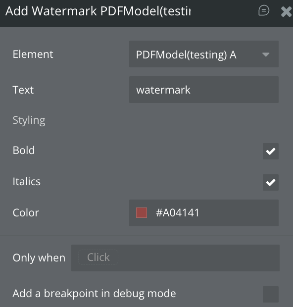 Image without caption