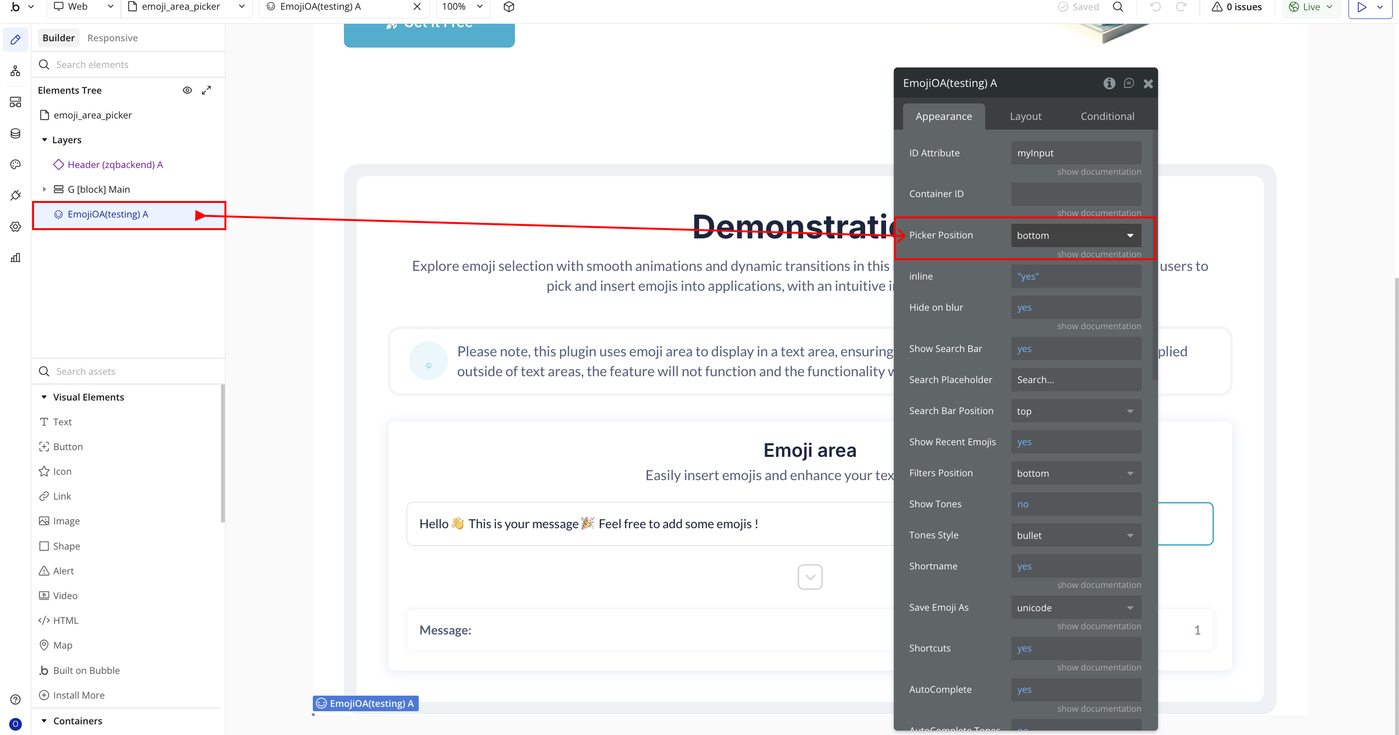 Image without caption