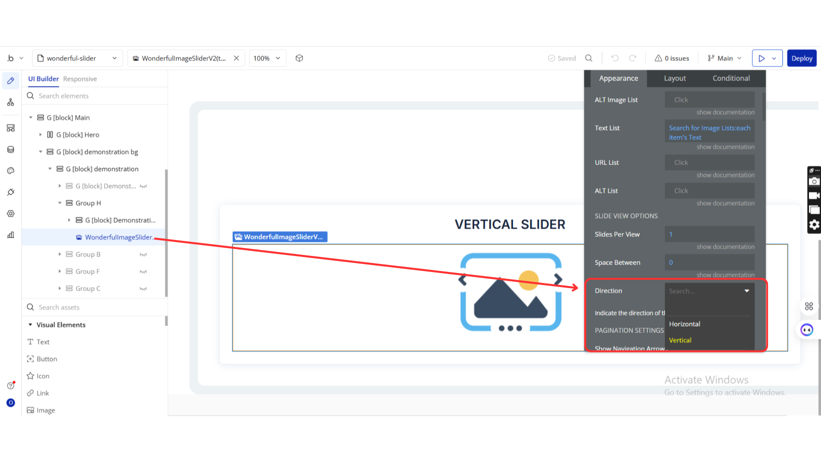 Image without caption