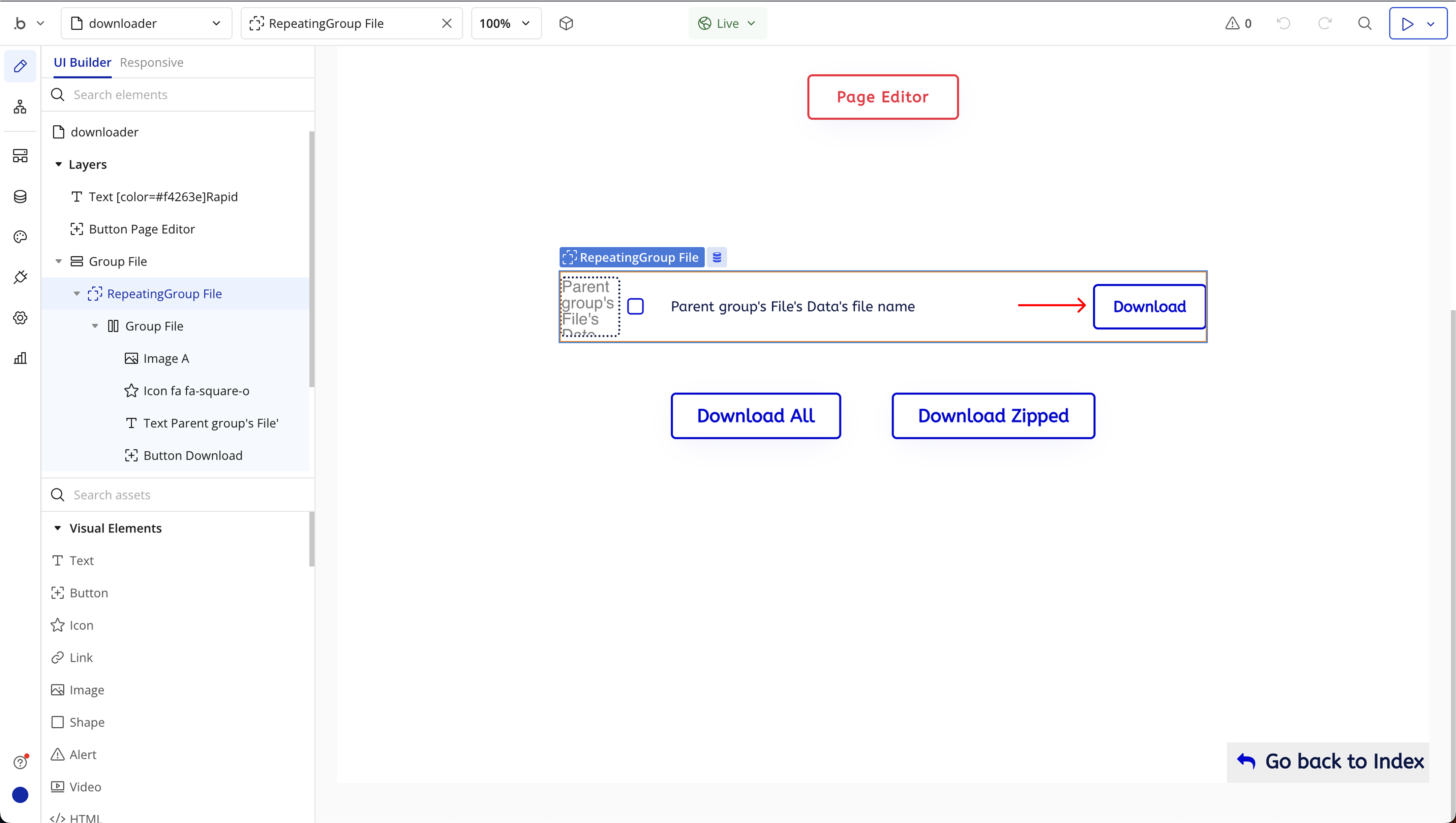 Image without caption