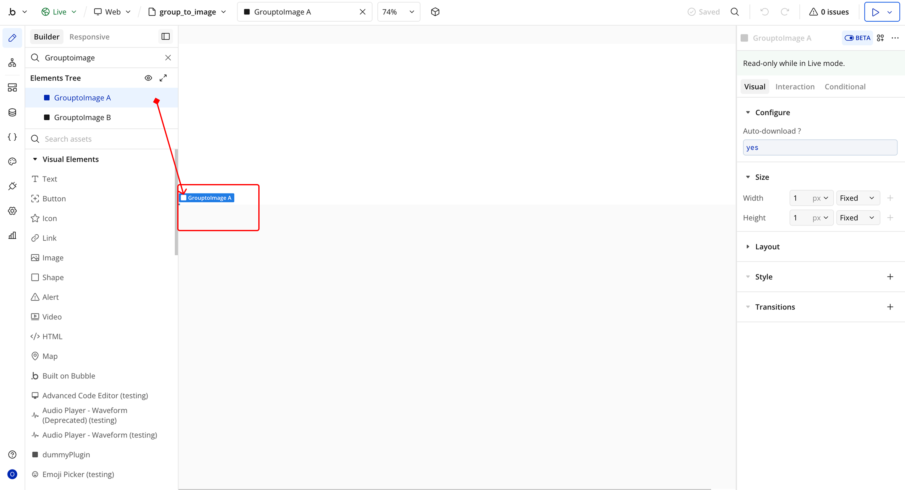 Image without caption