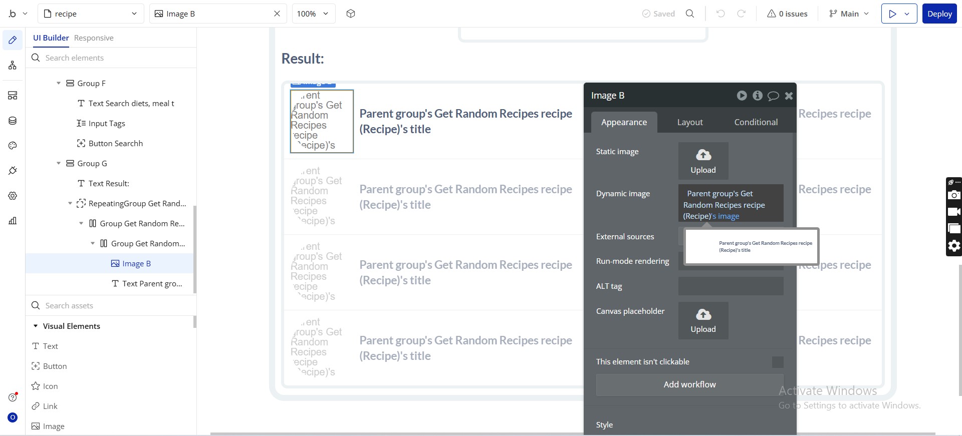 Image without caption