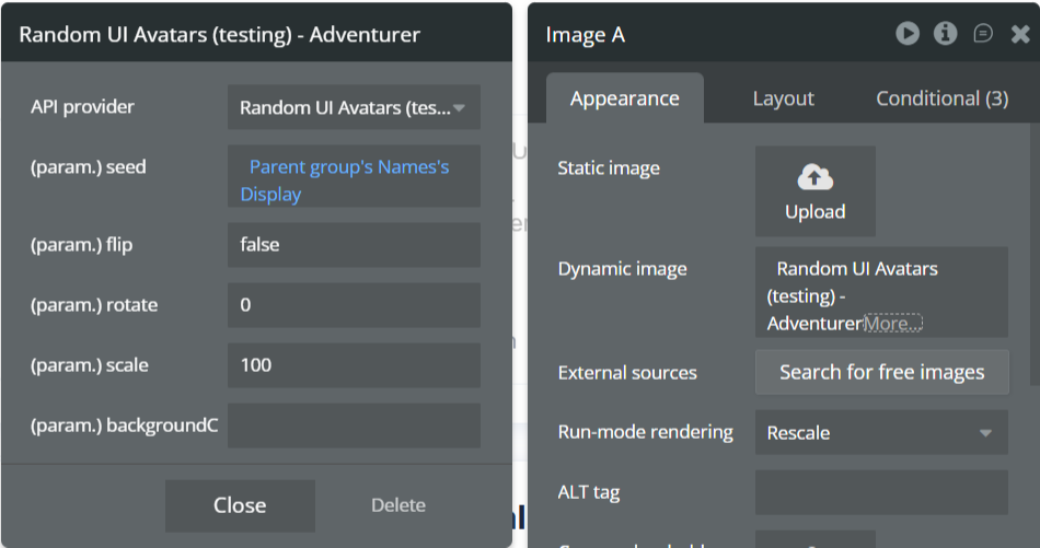 Image without caption