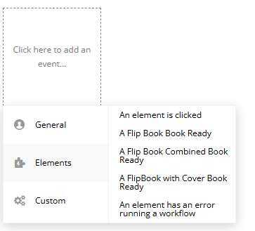 Workflow events.