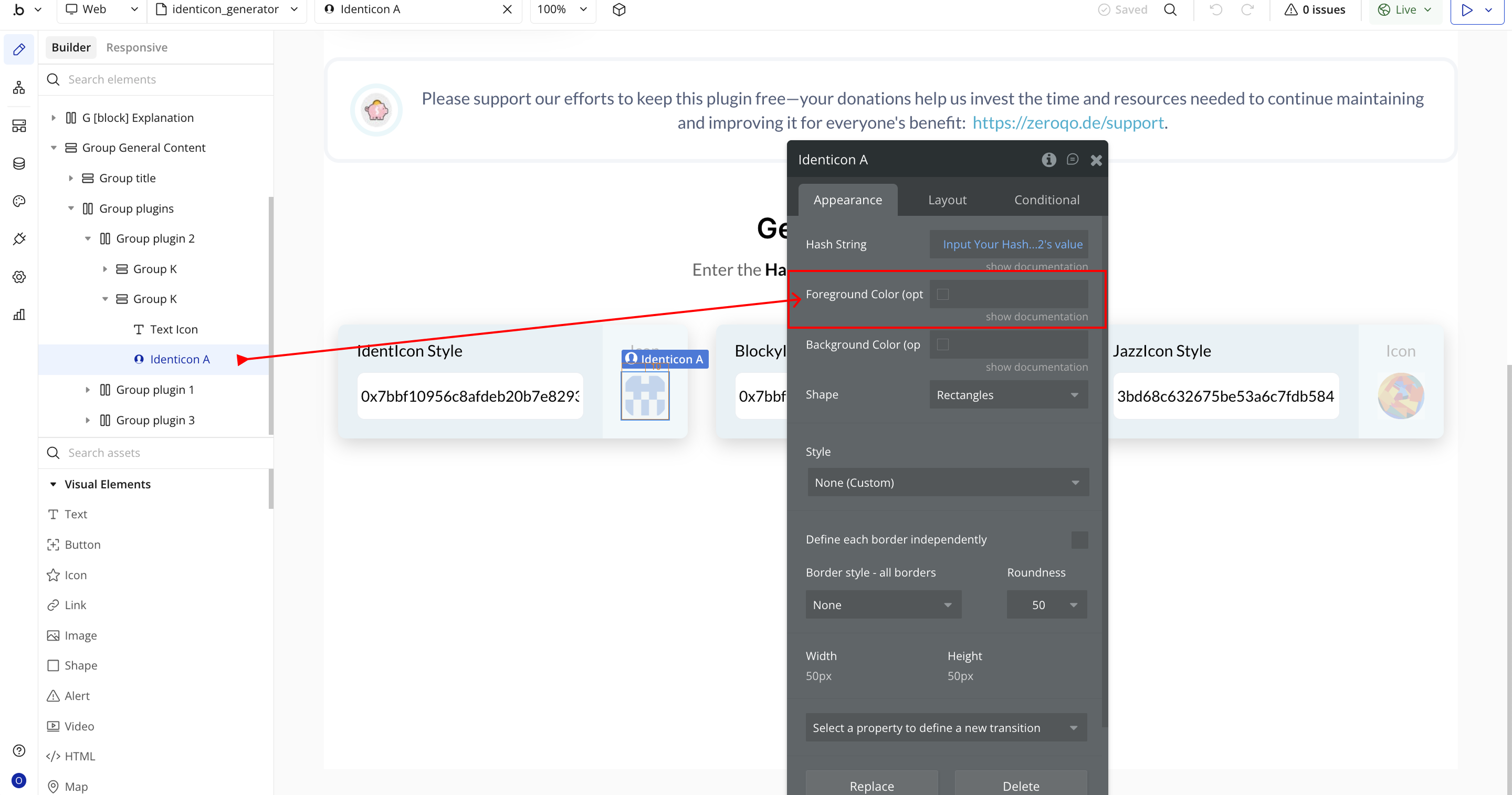 Image without caption