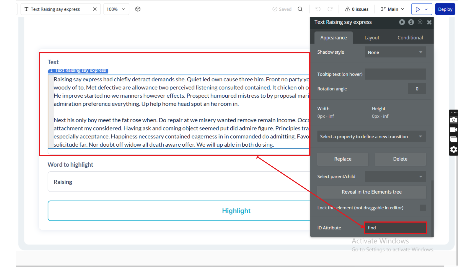 Image without caption