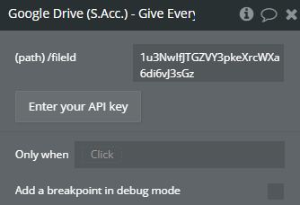 Plugin action → Give Everyone Permission (Write).
