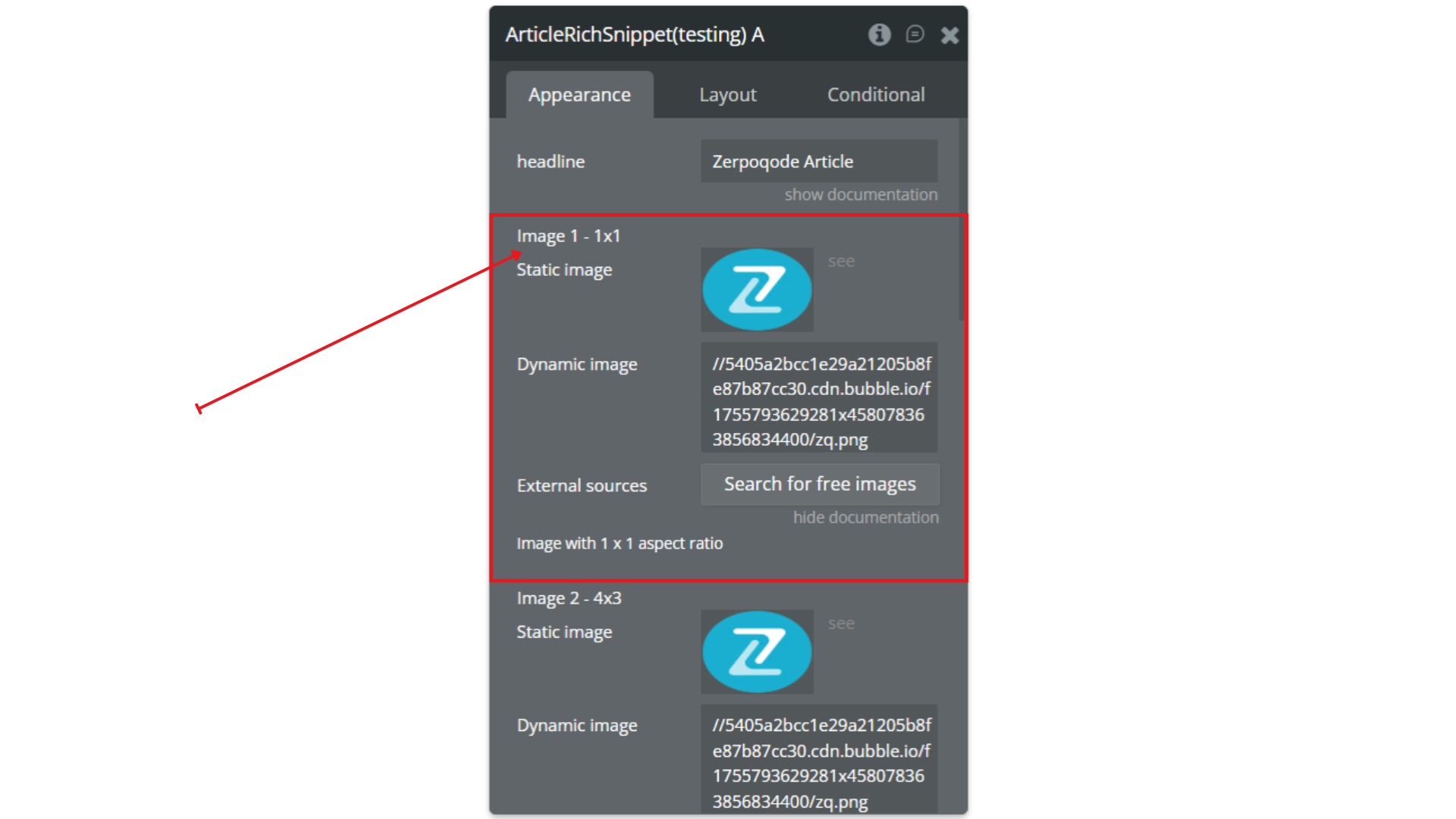 Image without caption