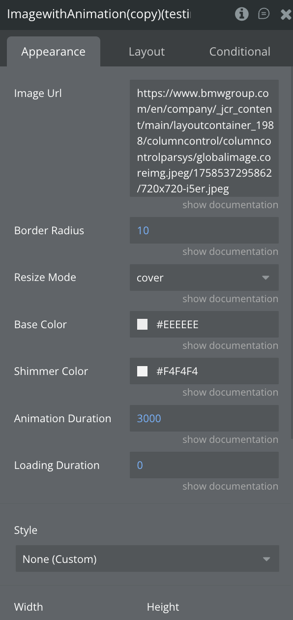 Image without caption