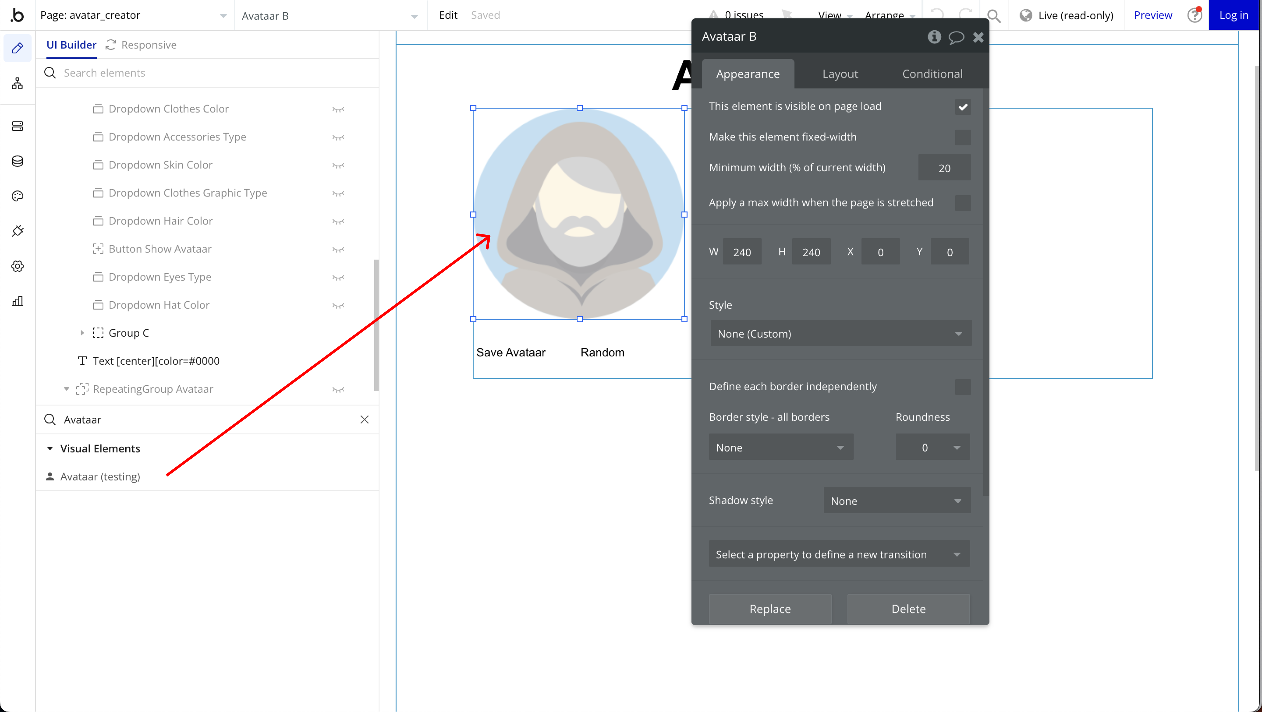 Image without caption