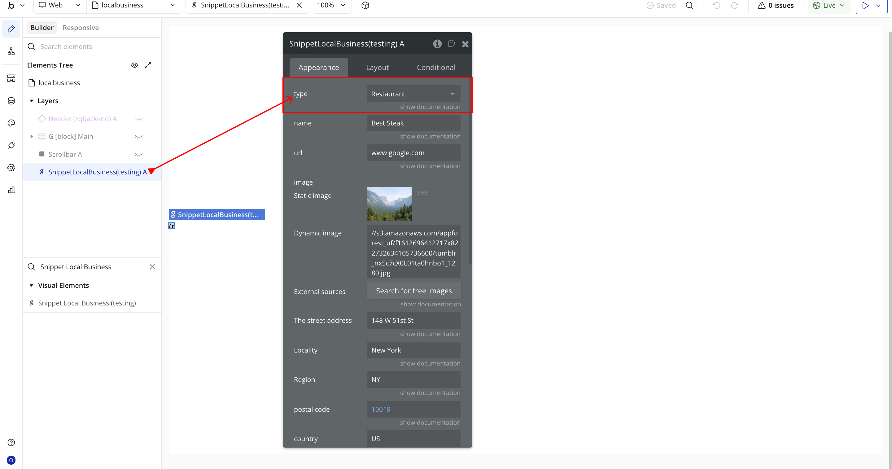 Image without caption
