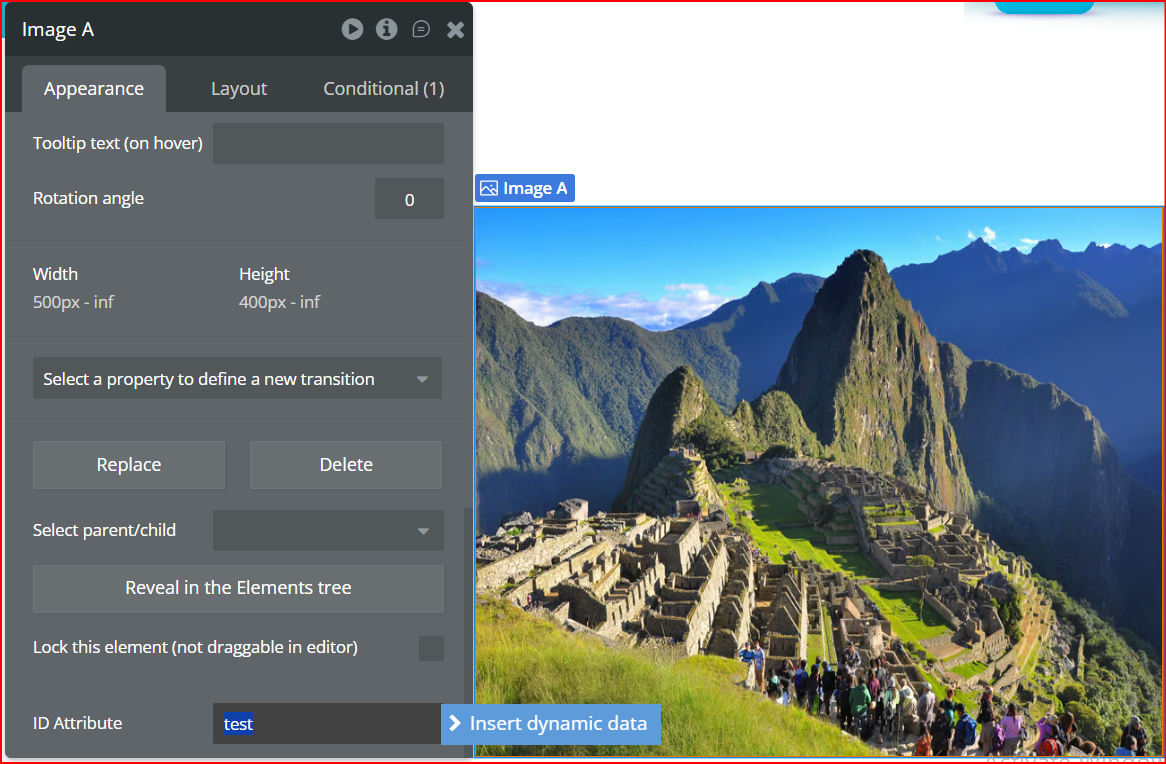 Image without caption