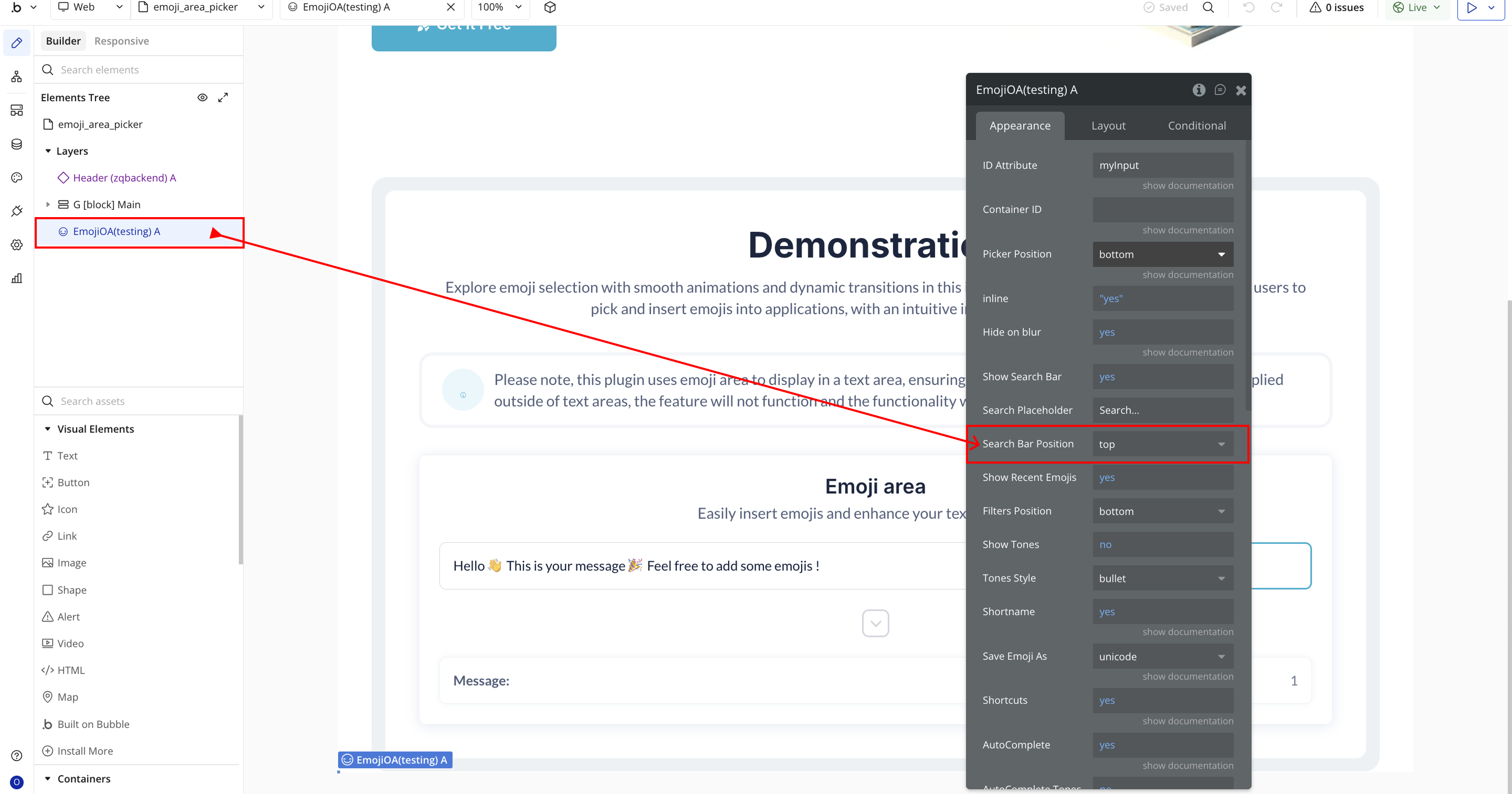 Image without caption