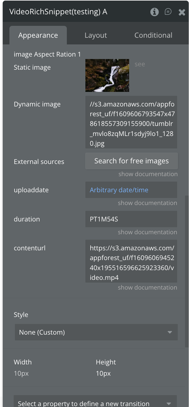 Image without caption