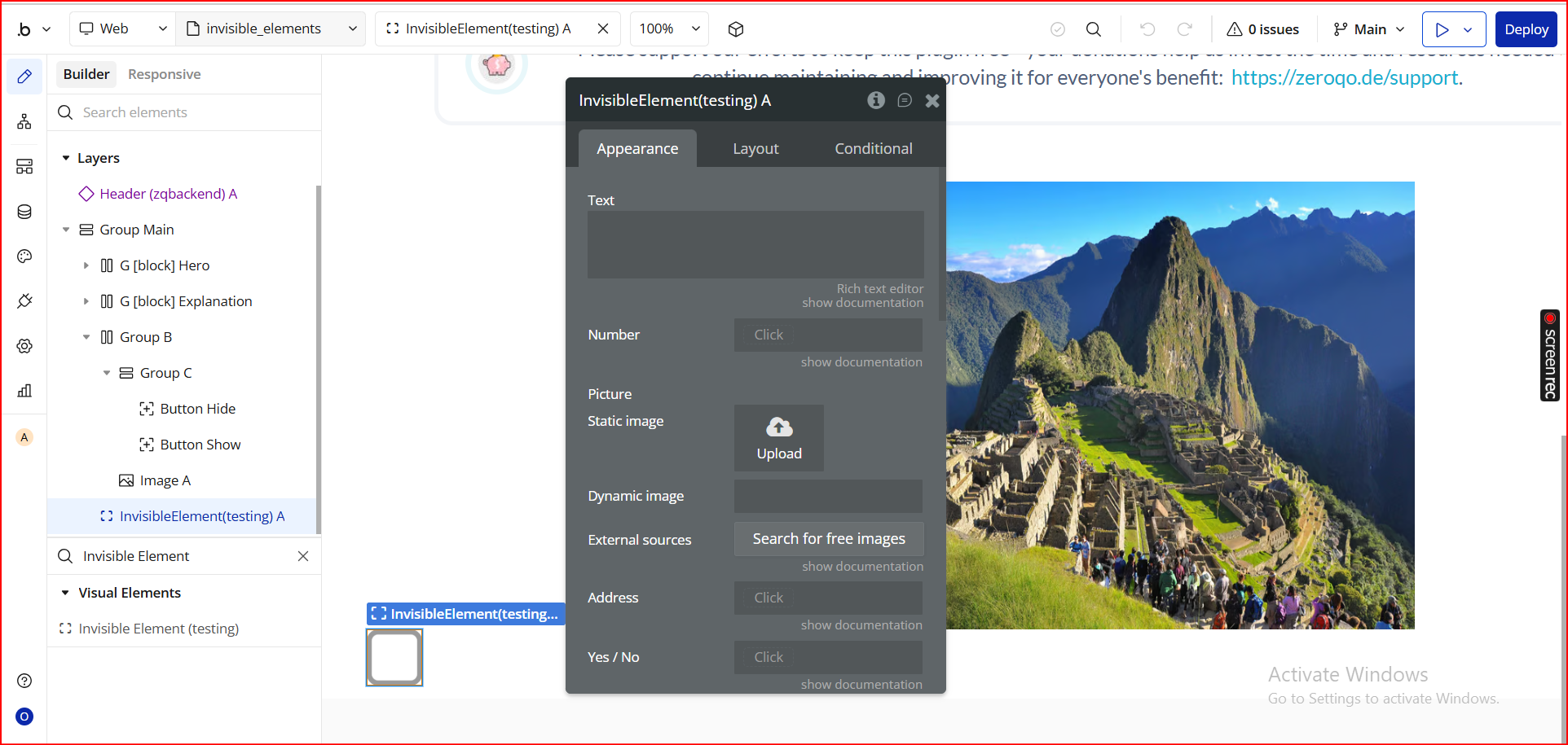 Image without caption