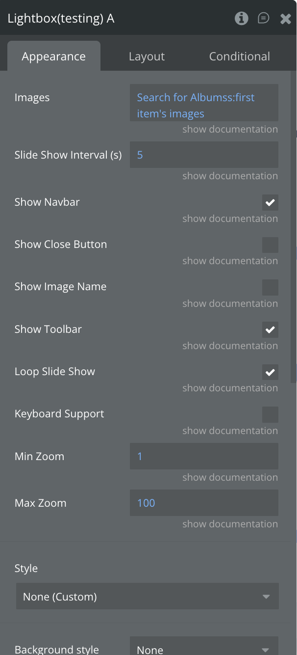 Image without caption