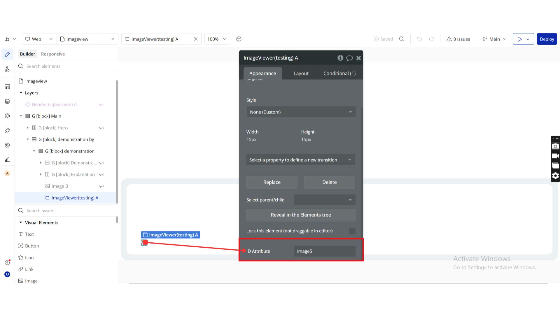 Image without caption
