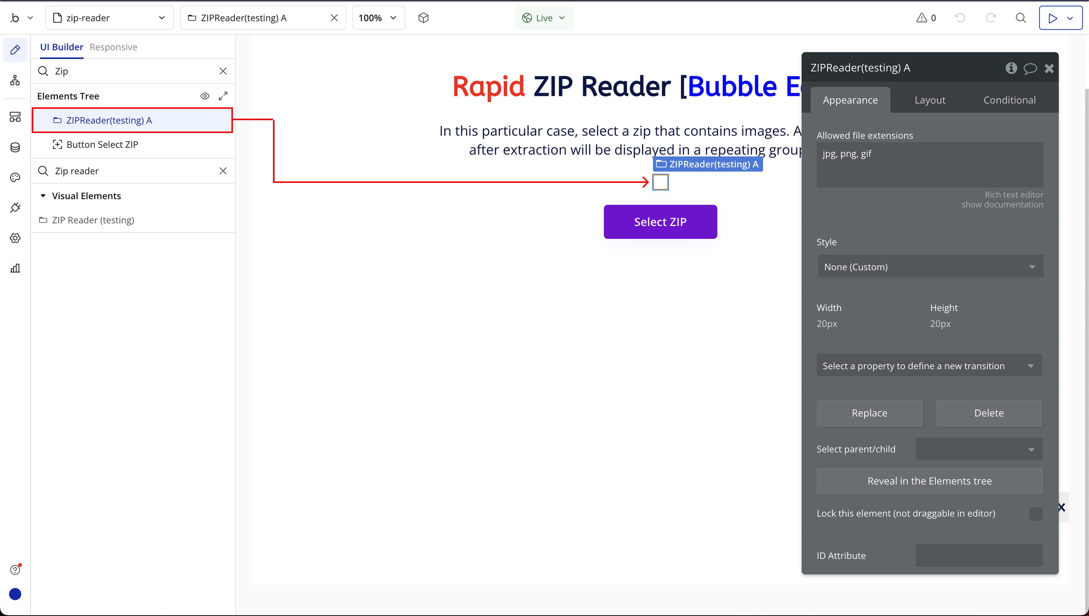 Image without caption