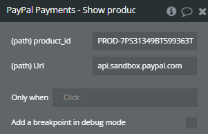 Plugin Action → Show product details.