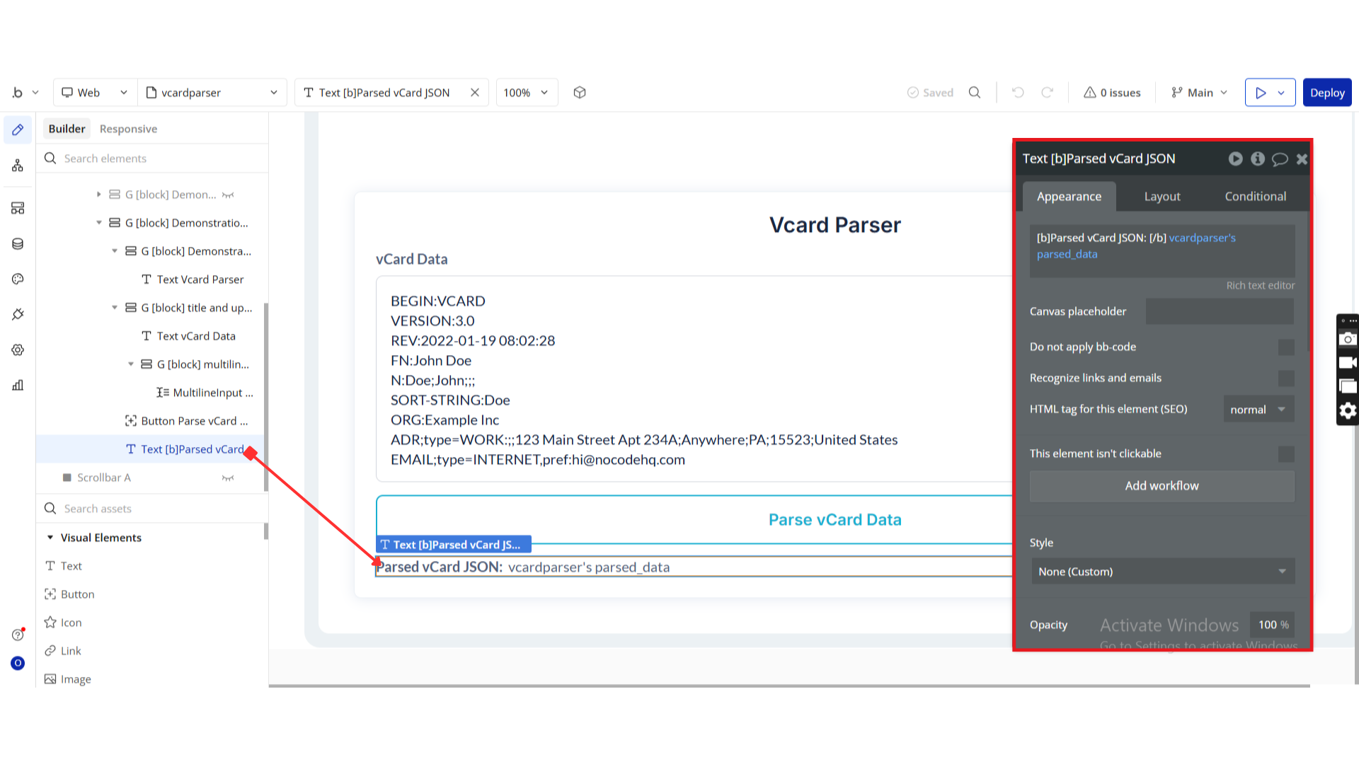 Image without caption
