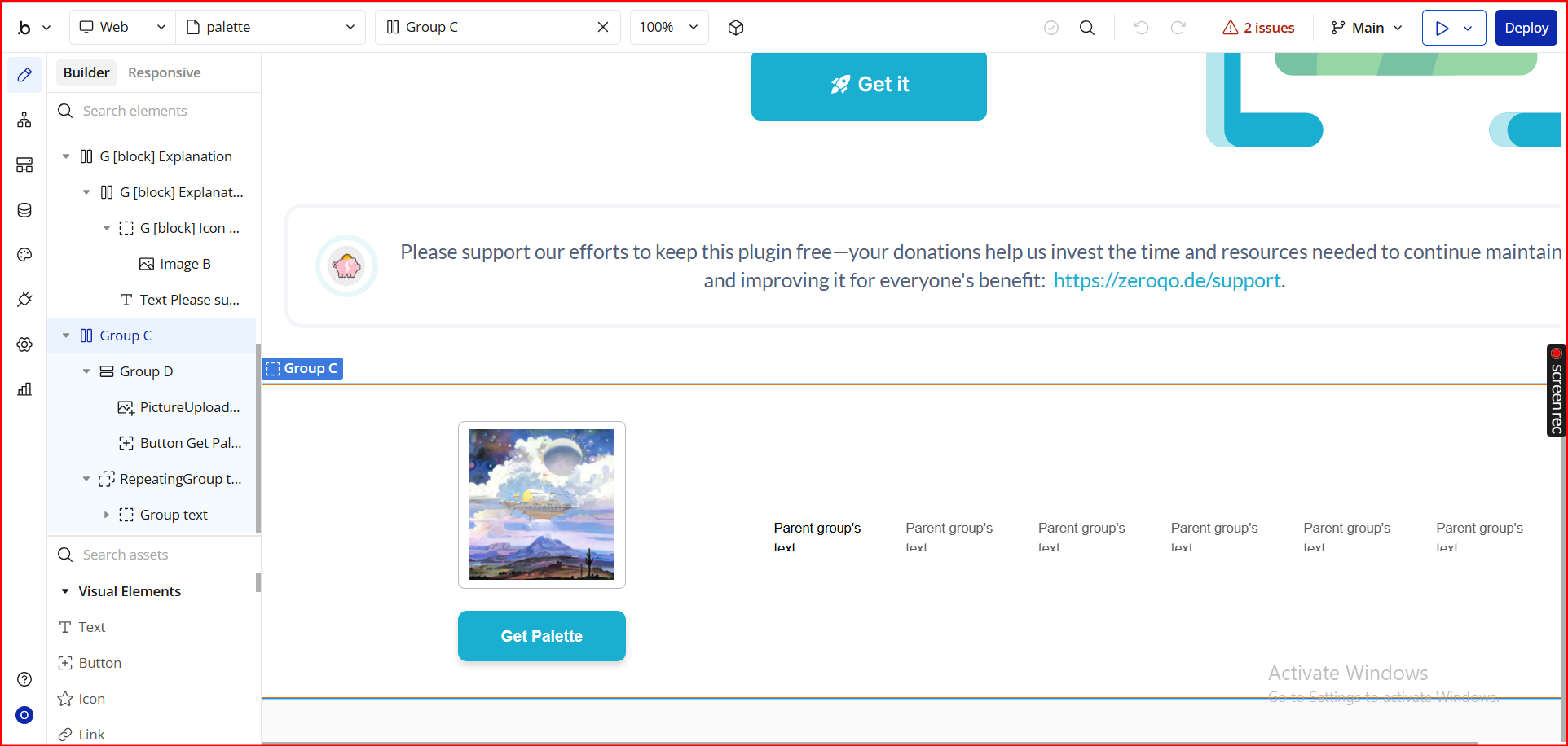 Image without caption