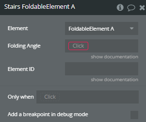 Workflow action → Stairs.