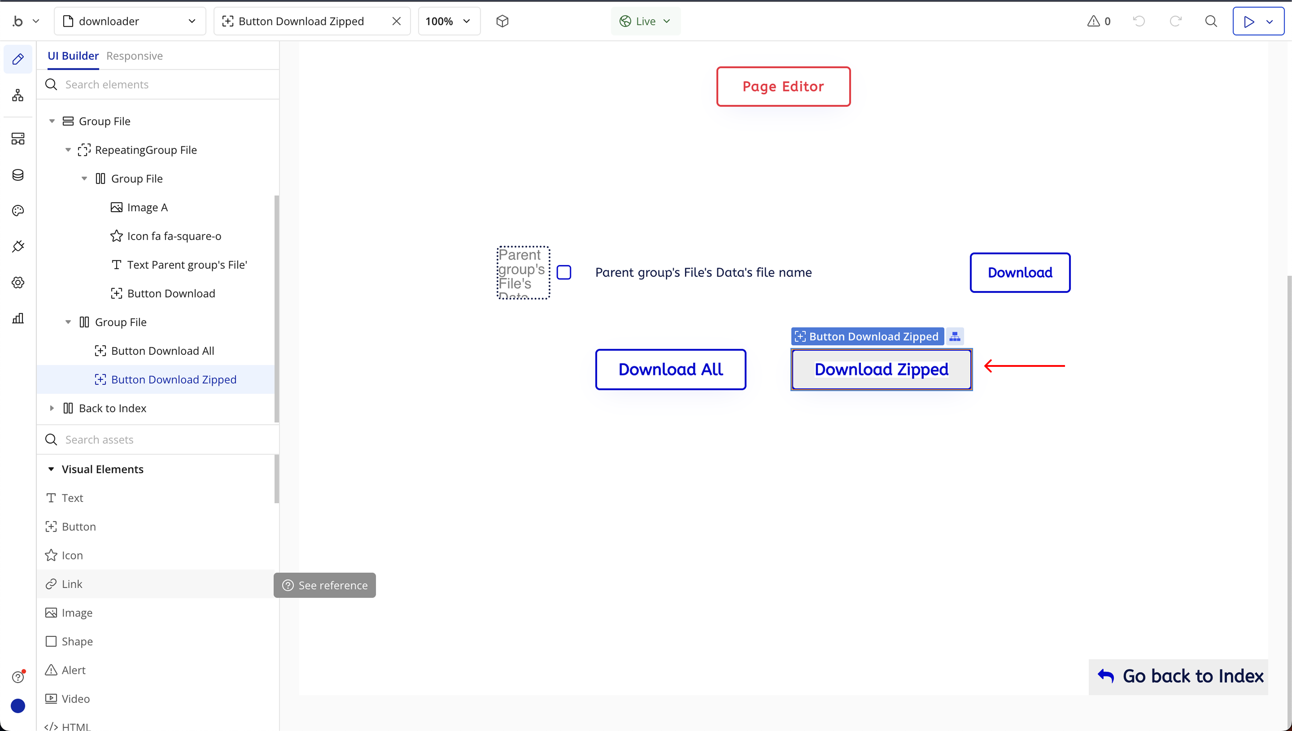 Image without caption