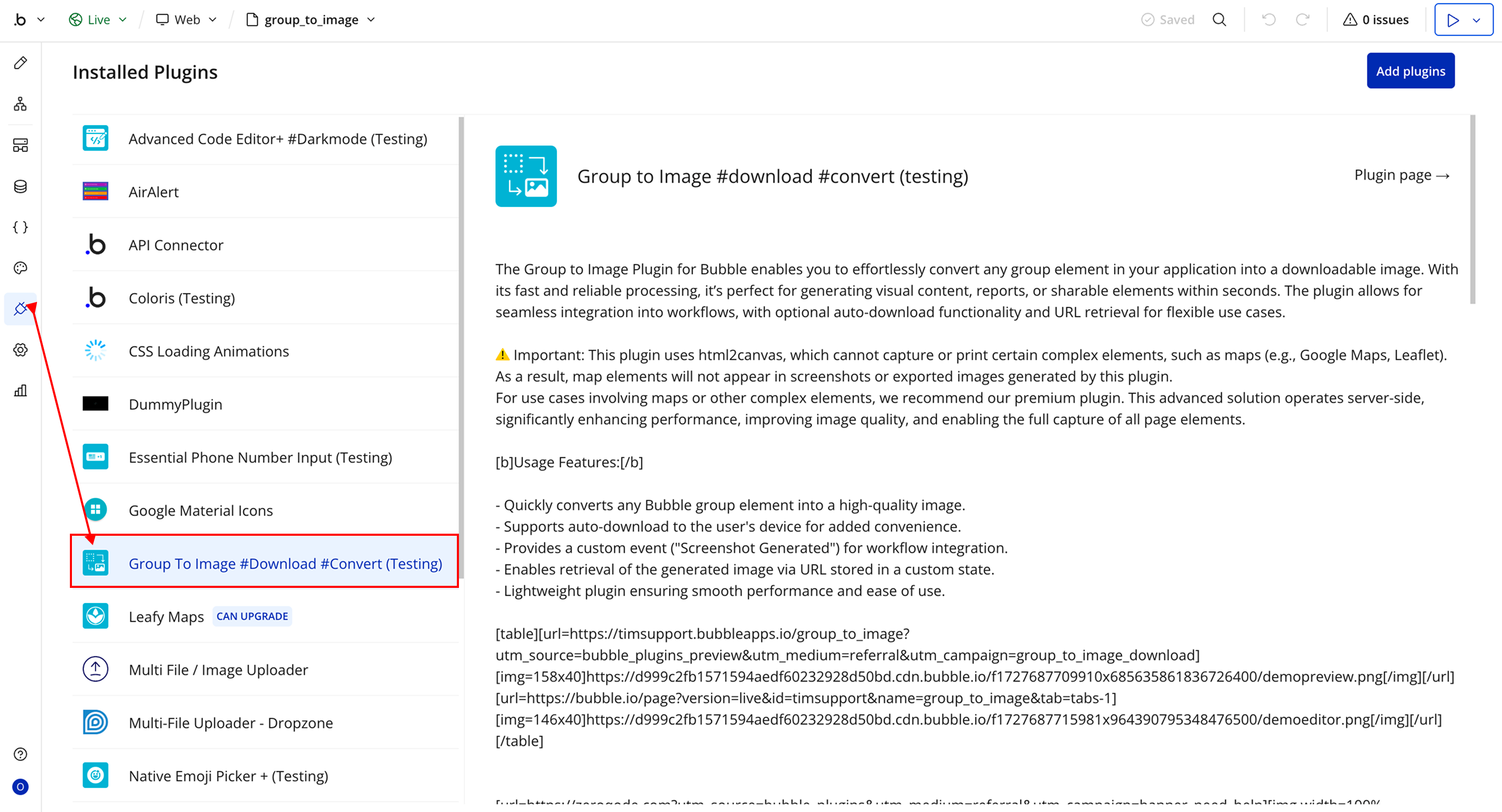 Image without caption