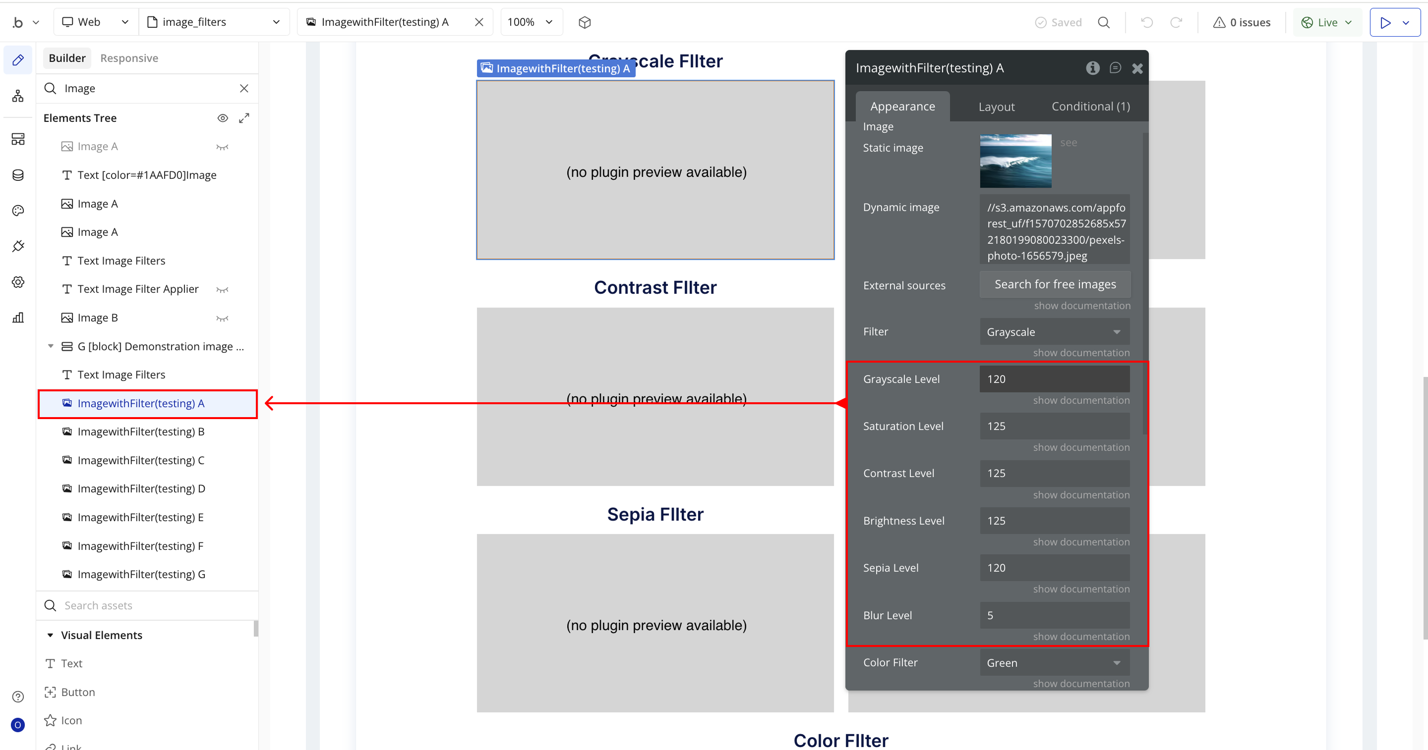 Image without caption
