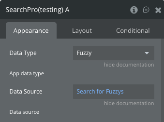 Bubble database