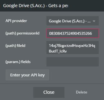 Plugin data → Gets A Permission By ID.