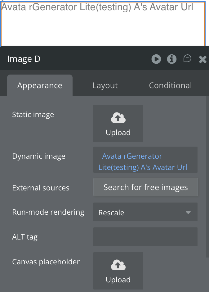 Image without caption