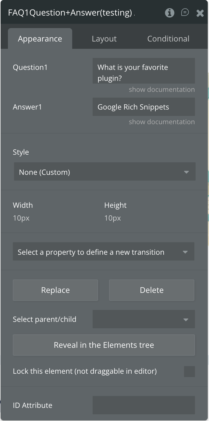 Image without caption