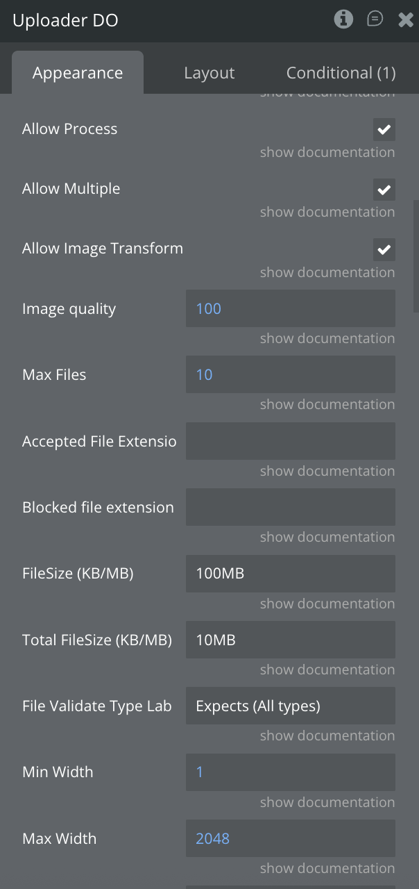 Image without caption