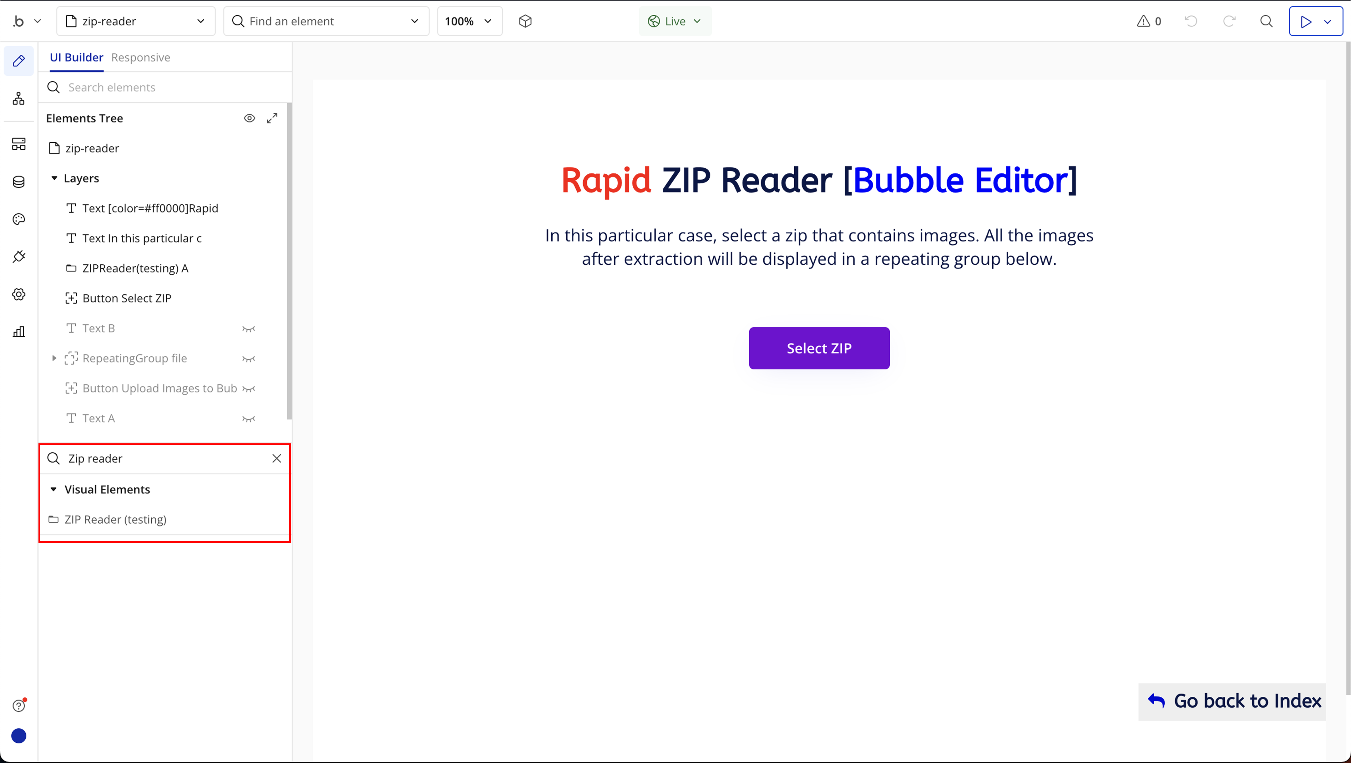 Image without caption