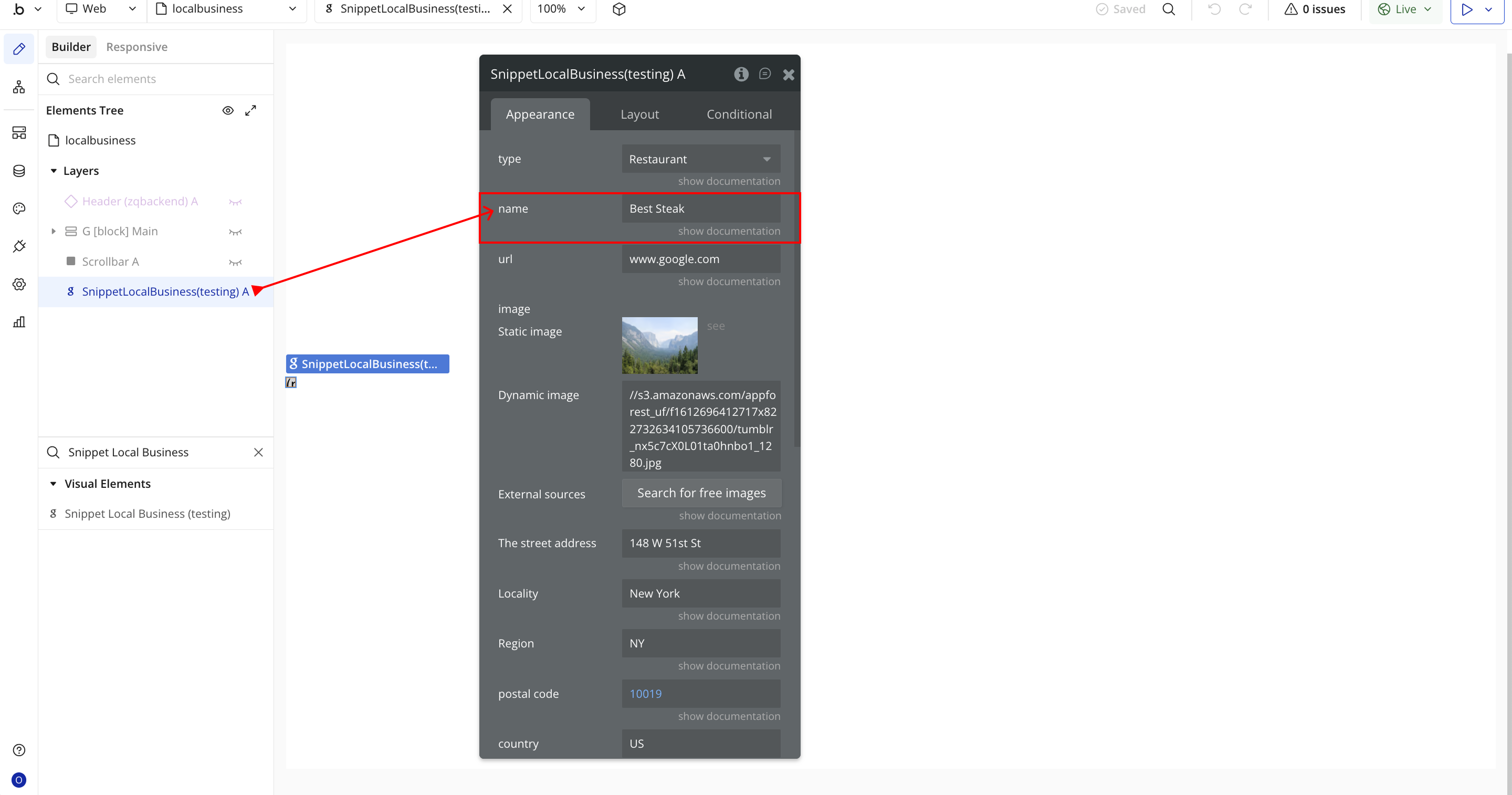 Image without caption