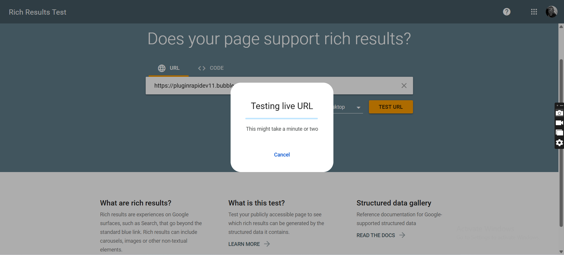 Image without caption