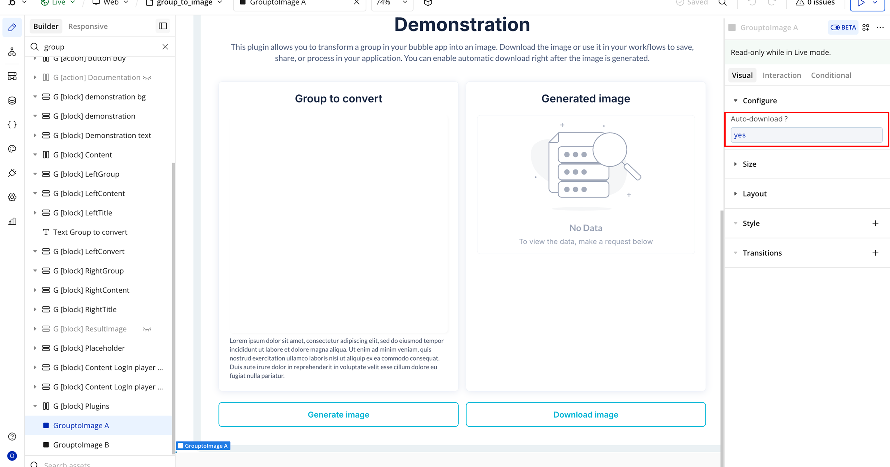 Image without caption