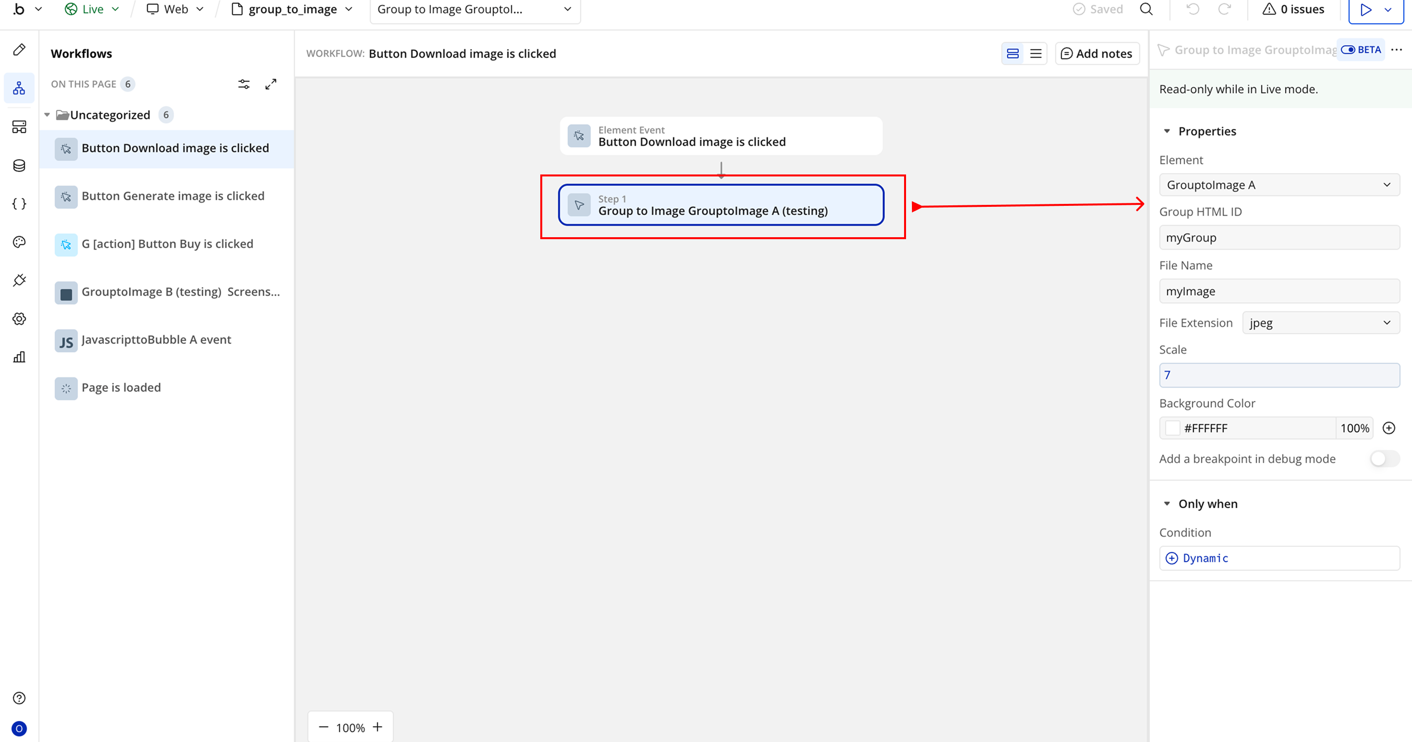 Image without caption