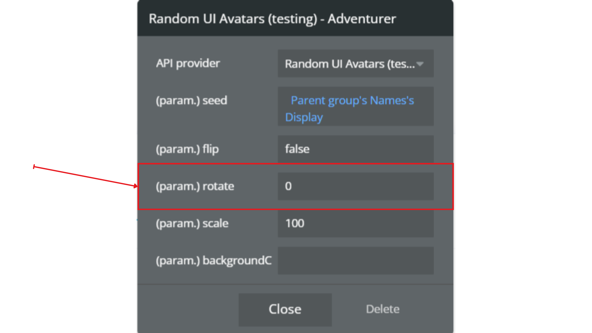 Image without caption