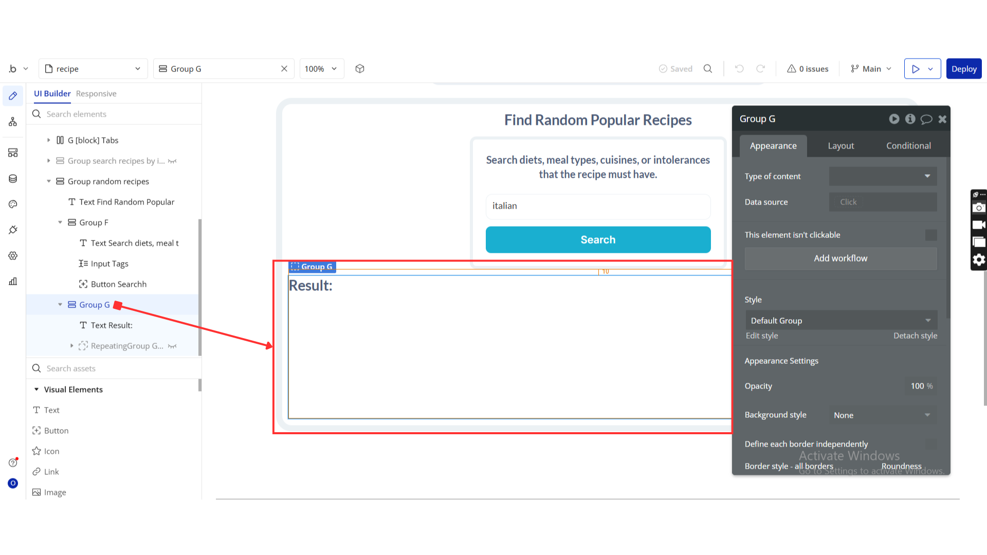 Image without caption