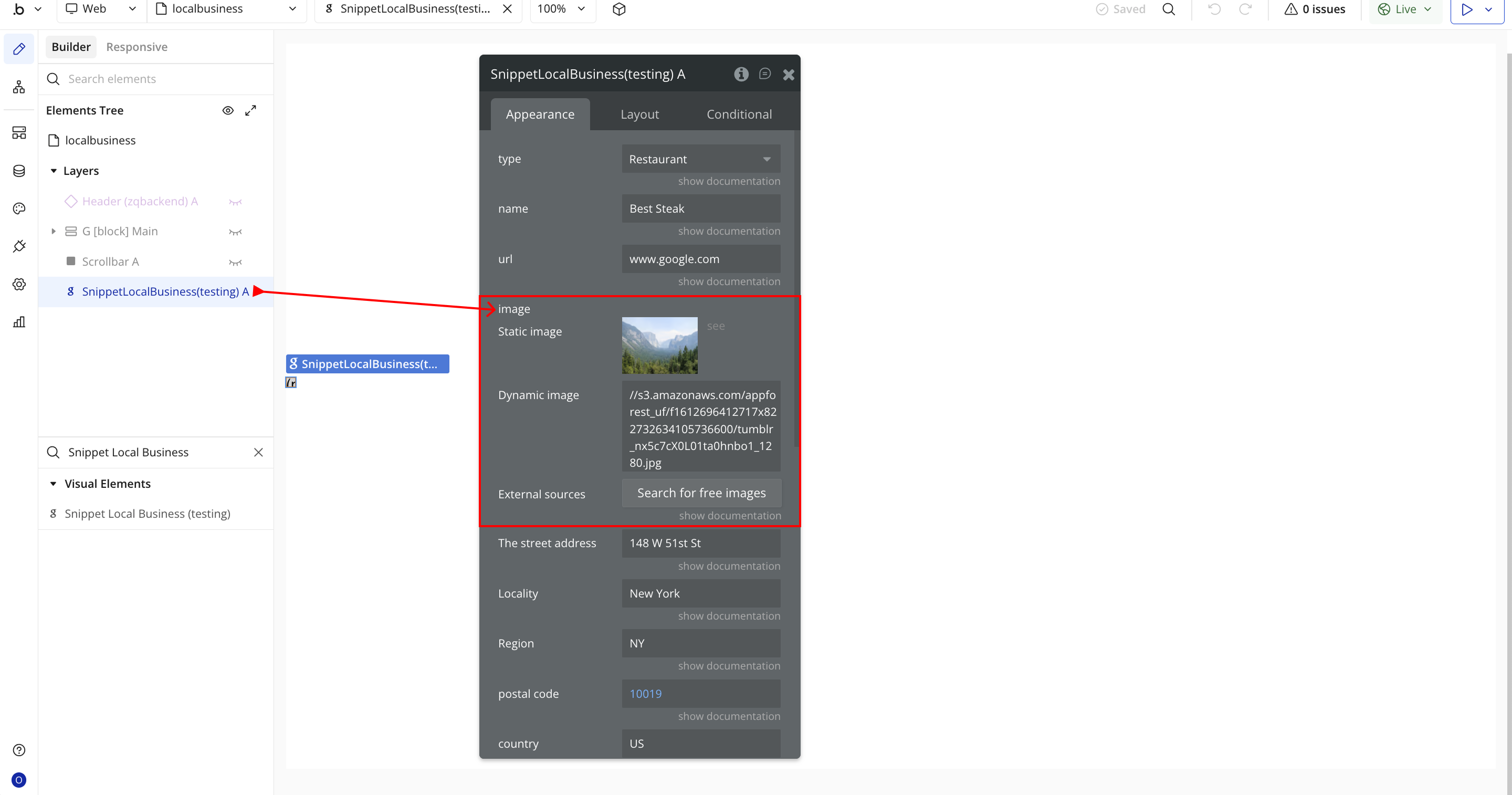 Image without caption