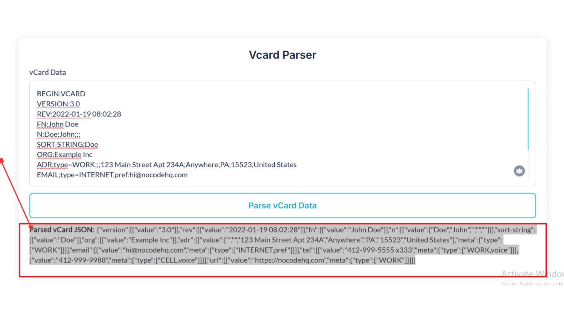 Image without caption